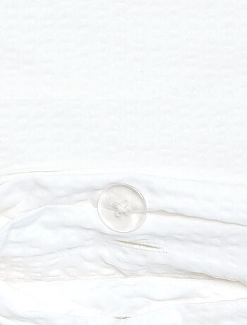 Completo letto 2 pezzi Copripiumino + federe - 200 x 200 cm - KIABI Home