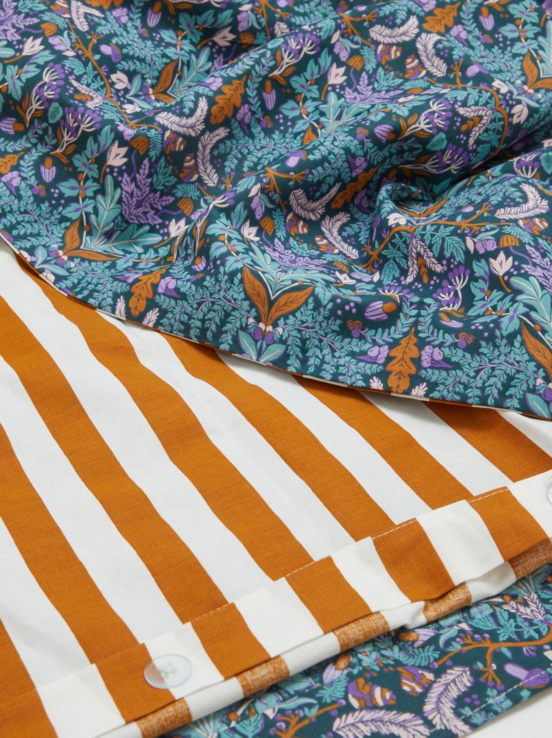 Completo letto 2 piazze (240 x 220 cm) in cotone - Kiabi Home GIALLO - Kiabi