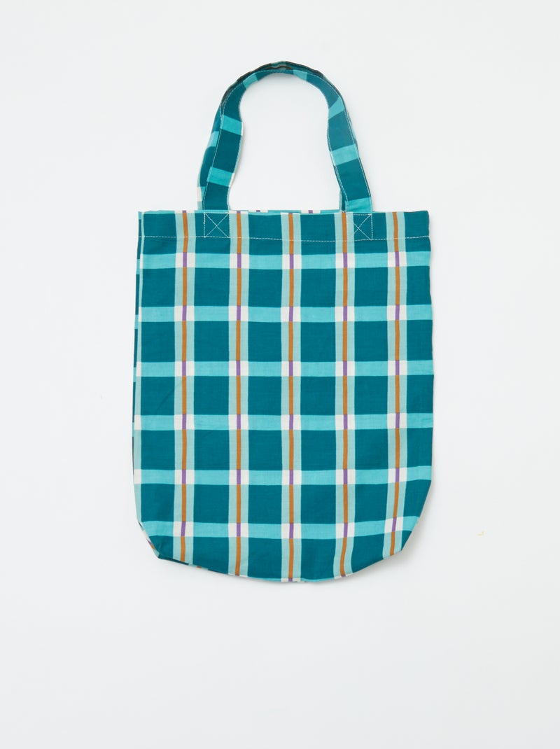 Completo letto 2 piazze (260 x 240 cm) in cotone - Kiabi Home VERDE - Kiabi