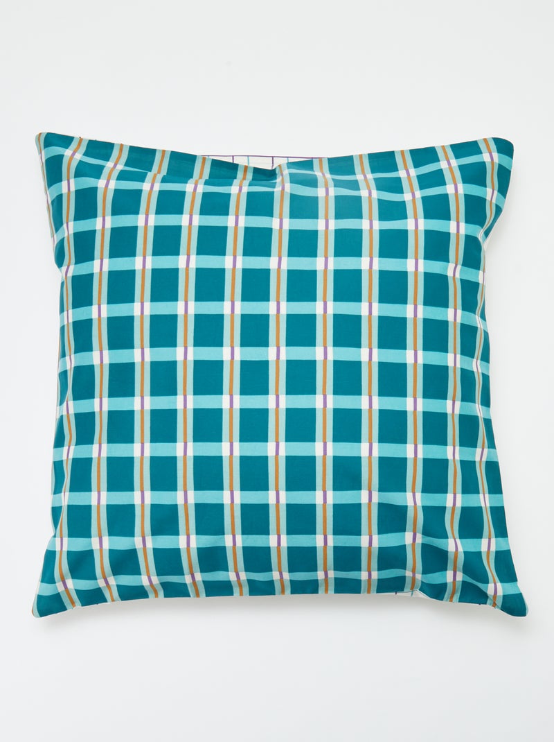 Completo letto 2 piazze (260 x 240 cm) in cotone - Kiabi Home VERDE - Kiabi