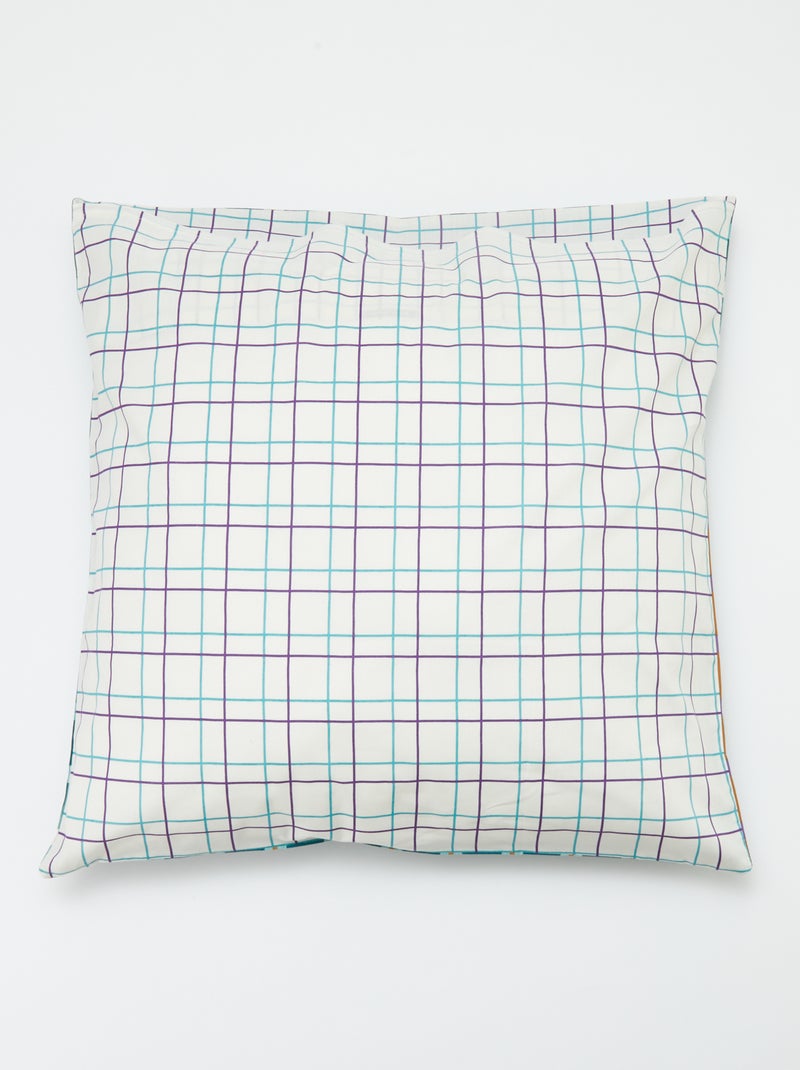 Completo letto 2 piazze (260 x 240 cm) in cotone - Kiabi Home VERDE - Kiabi