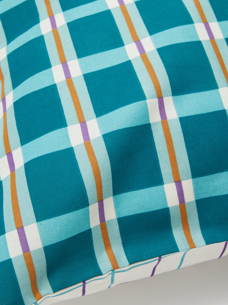 Completo letto 2 piazze (260 x 240 cm) in cotone - Kiabi Home VERDE - Kiabi