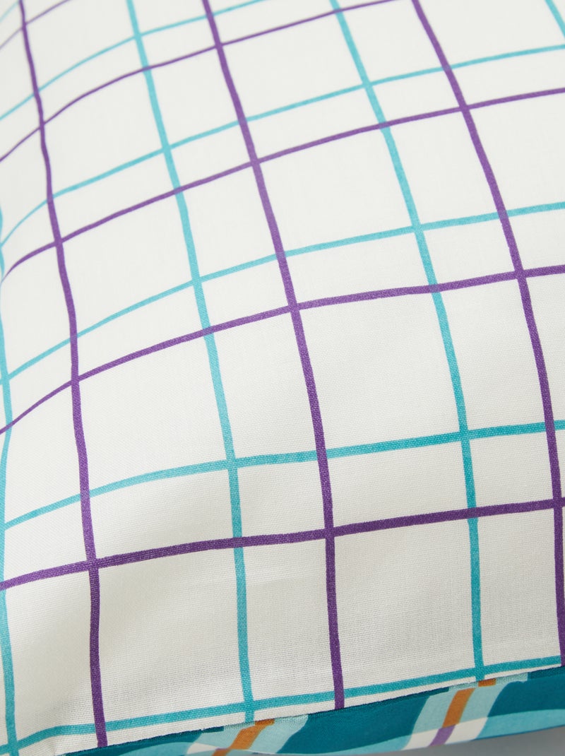 Completo letto 2 piazze (260 x 240 cm) in cotone - Kiabi Home VERDE - Kiabi