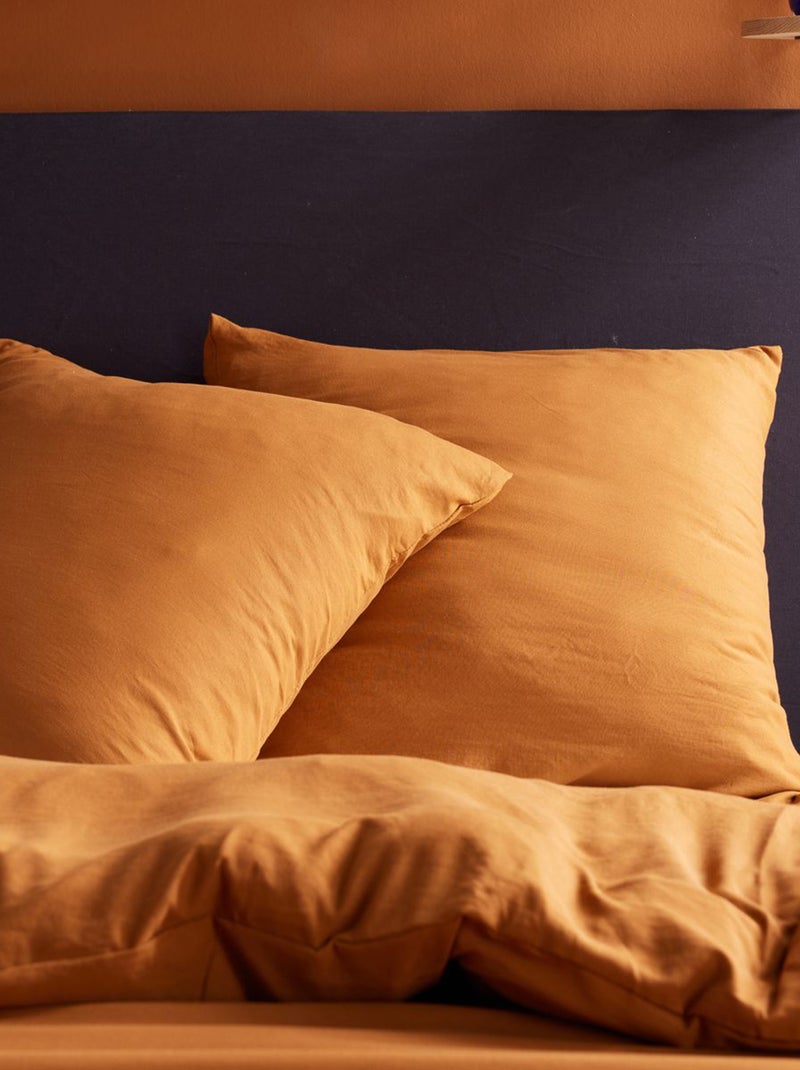 Completo letto 2 piazze MARRONE - Kiabi