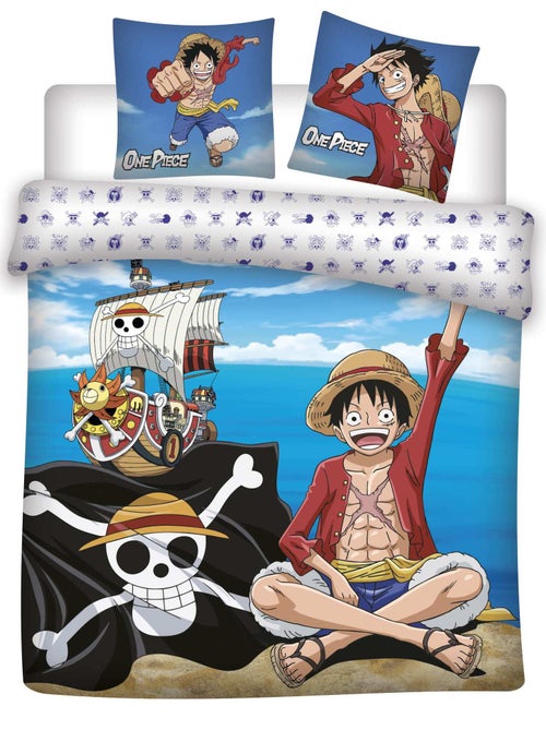 Completo letto 2 piazze 'One Piece' - Kiabi