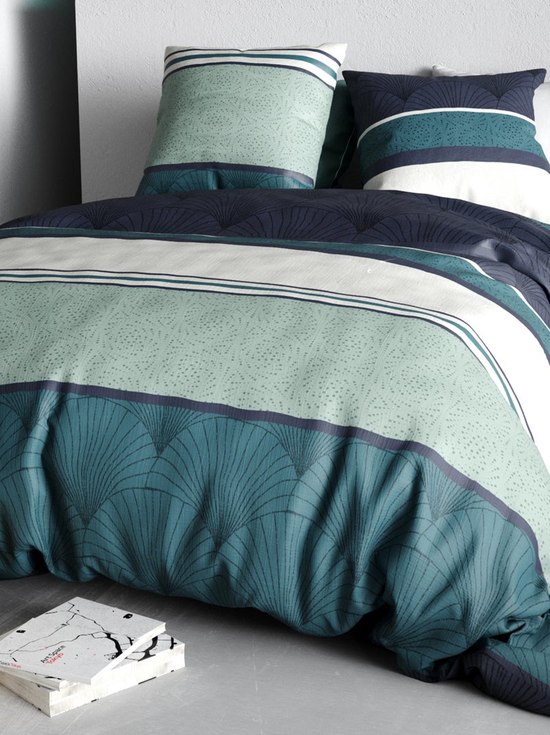 Completo letto 2 piazze VERDE - Kiabi