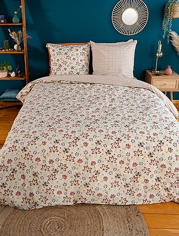 Completo letto 3 pezzi per 2 persone - Copripiumino + 2 federe