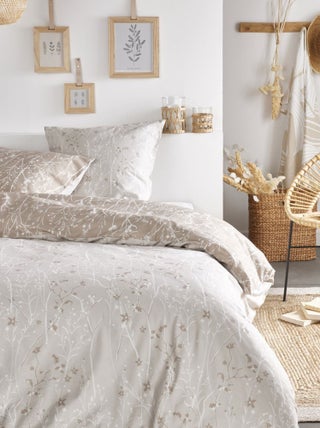 Completo letto a fiori - 2 piazze