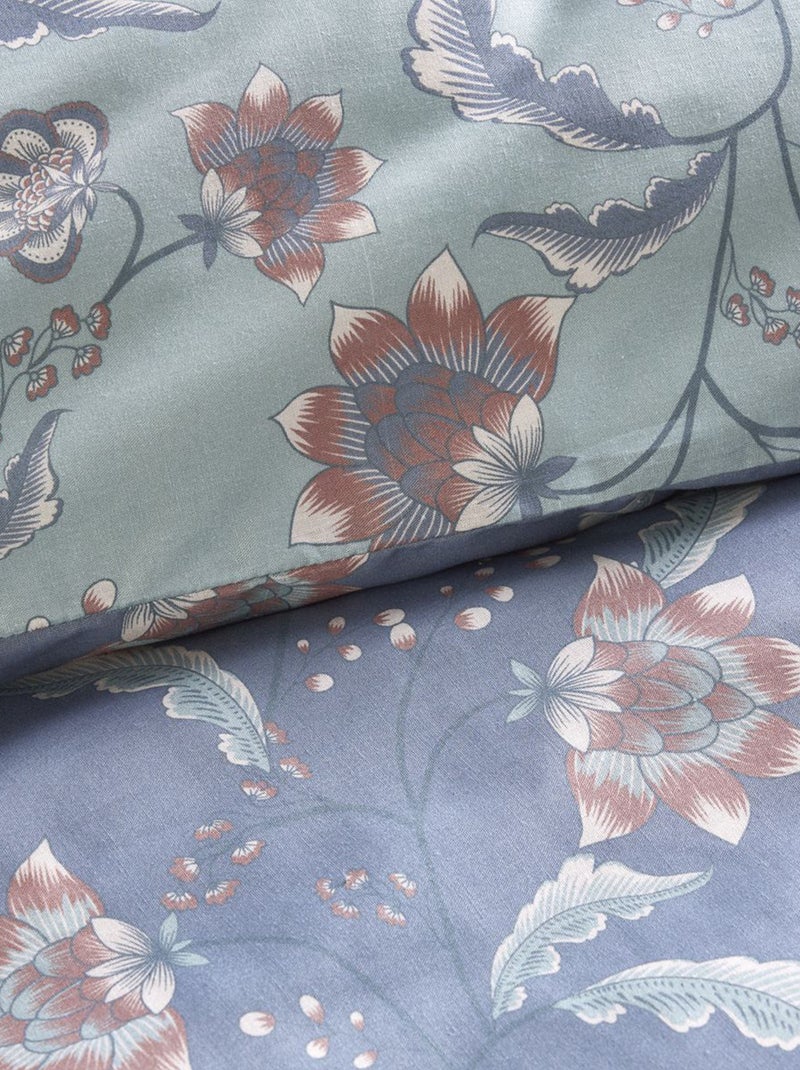 Completo letto a fiori! - 2 piazze GRIGIO - Kiabi
