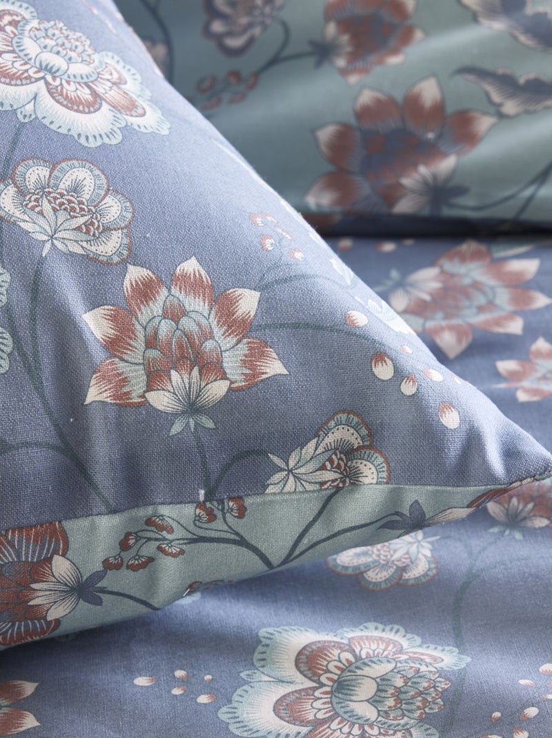 Completo letto a fiori! - 2 piazze GRIGIO - Kiabi
