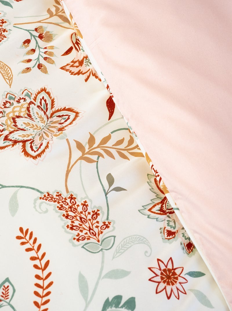 Completo letto a fiori - 2 piazze ROSA - Kiabi