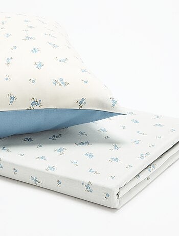 Completo letto floreale 1 persona (140 x 120cm) - Kiabi Home