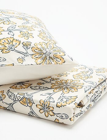 Completo letto floreale 1 persona (140 x 120cm) - Kiabi Home