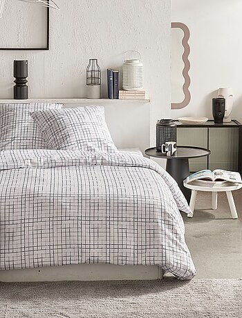 Completo letto a quadri - 2 piazze