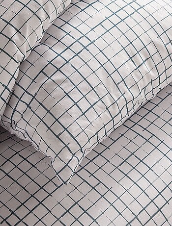 Completo letto a quadri - 2 piazze