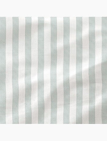 Completo letto a righe, 100% cotone.