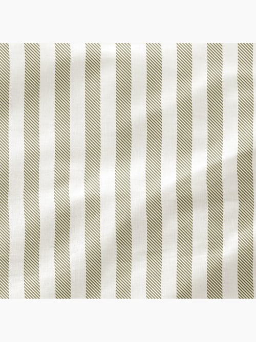 Completo letto a righe, 100% cotone. - Kiabi