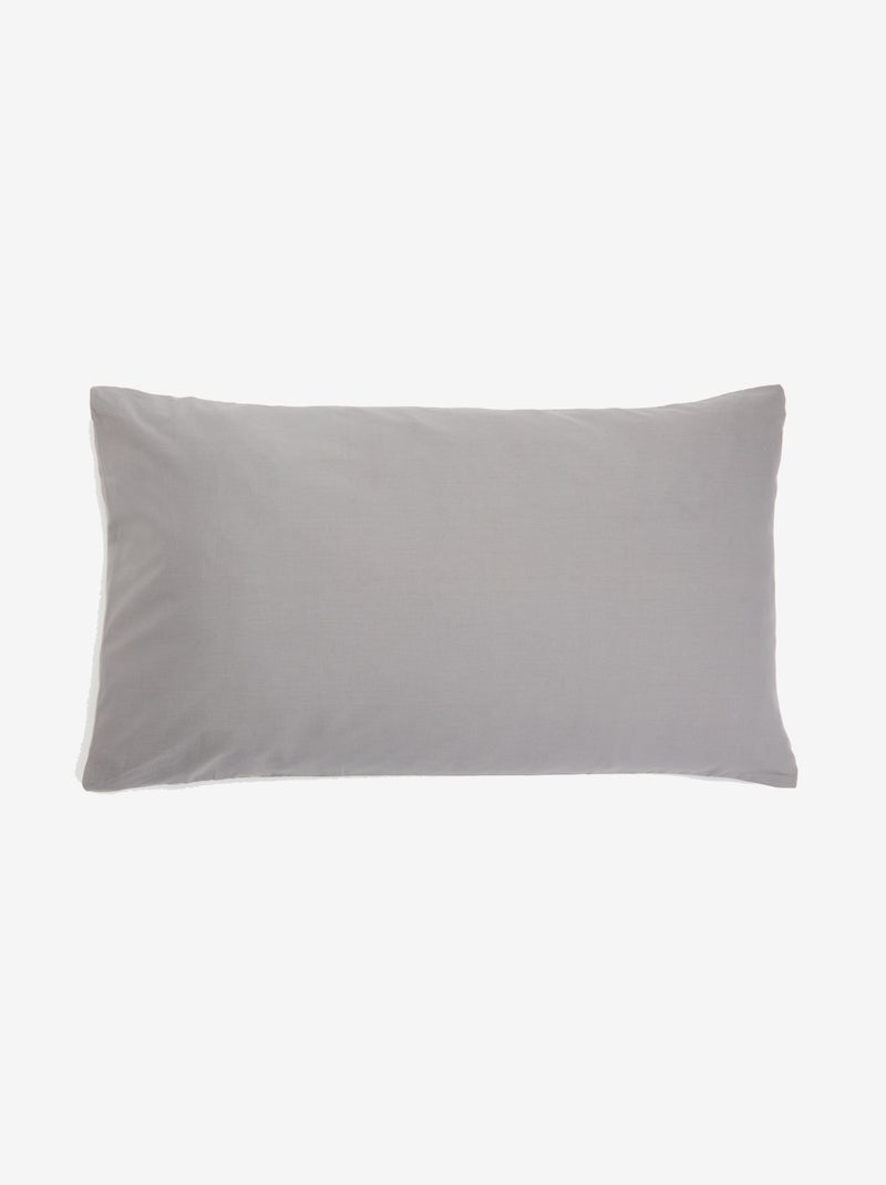 Completo letto a tinta unita unisex Grigio - Kiabi