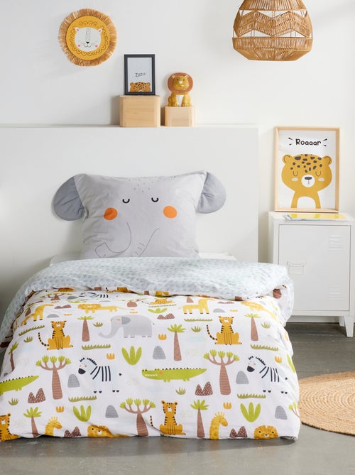 Completo letto animato Elefante - 1 persona - Kiabi