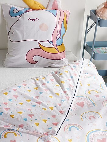 Completo letto animato Unicorno - 1 persona