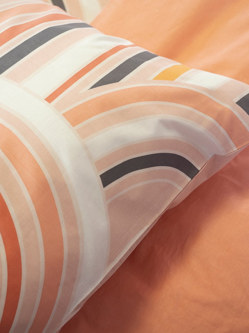 Completo letto arcobaleno - 2 piazze ROSA - Kiabi
