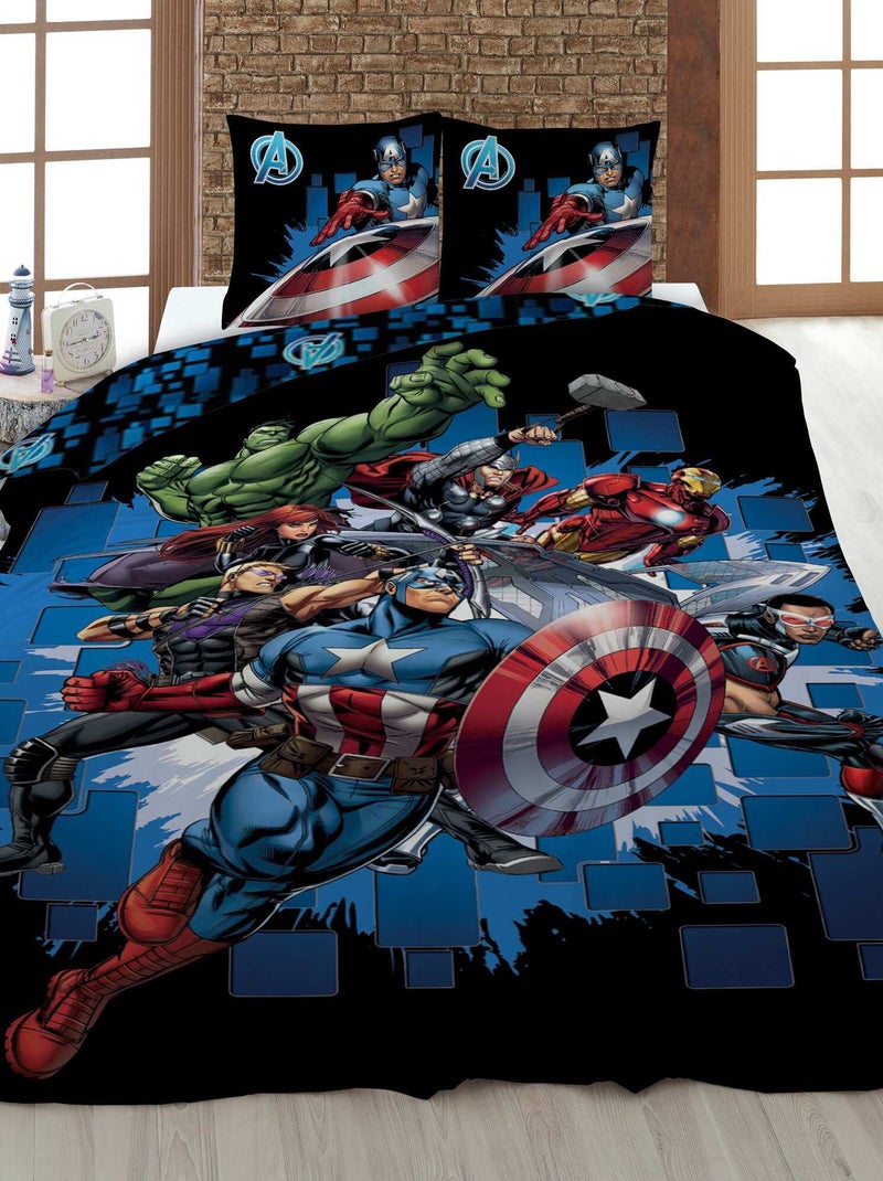 Completo letto 'Avengers' di 'Marvel' - 1 piazza multicolore - Kiabi