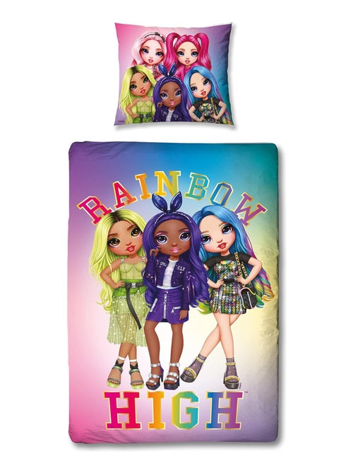 Completo Letto Bambina Rainbow High Girls - Kiabi Completo Letto Bambina Rainbow High Girls - Kiabi