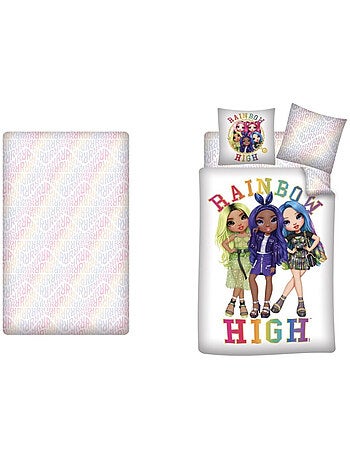 Completo Letto Bambino 3 pezzi Rainbow High