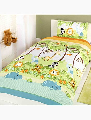 Completo Letto Bambino Animali della Giungla