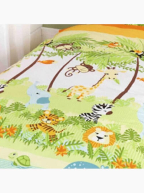 Completo Letto Bambino Animali della Giungla - Kiabi