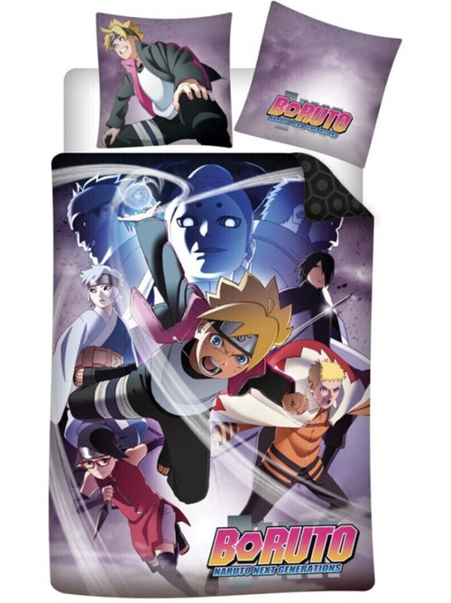 Completo Letto Bambino Cotone Boruto - Kiabi Completo Letto Bambino Cotone Boruto - Kiabi