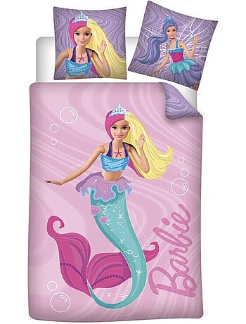Completo Letto Bambino Cotone Reversibile Sirena