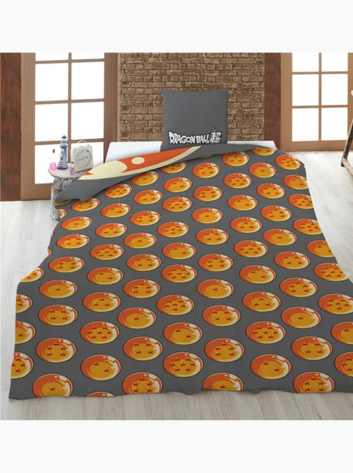 Completo Letto Bambino Dragon Ball Z Policotone Stampato Reversibile 1 piazza, SON GOKU - Kiabi Completo Letto Bambino Dragon Ball Z Policotone Stampato Reversibile 1 piazza, SON GOKU - Kiabi