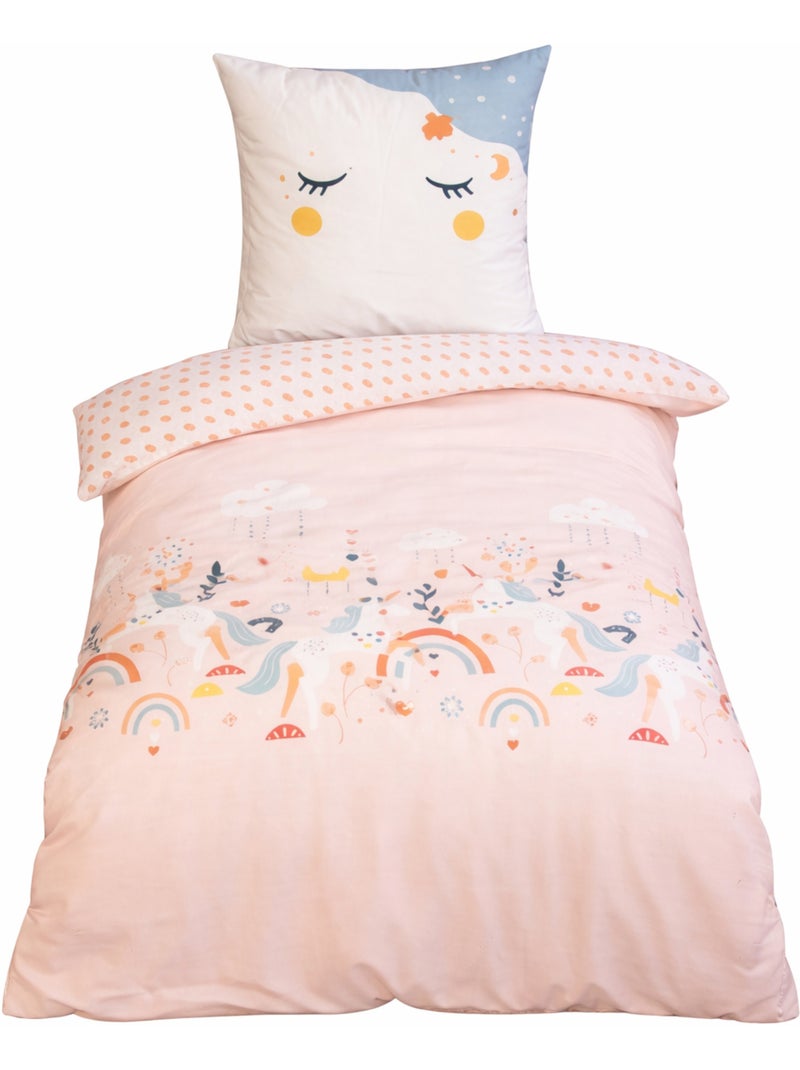 Completo letto bambino fata Rosa - Kiabi