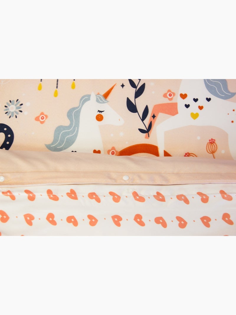 Completo letto bambino fata Rosa - Kiabi