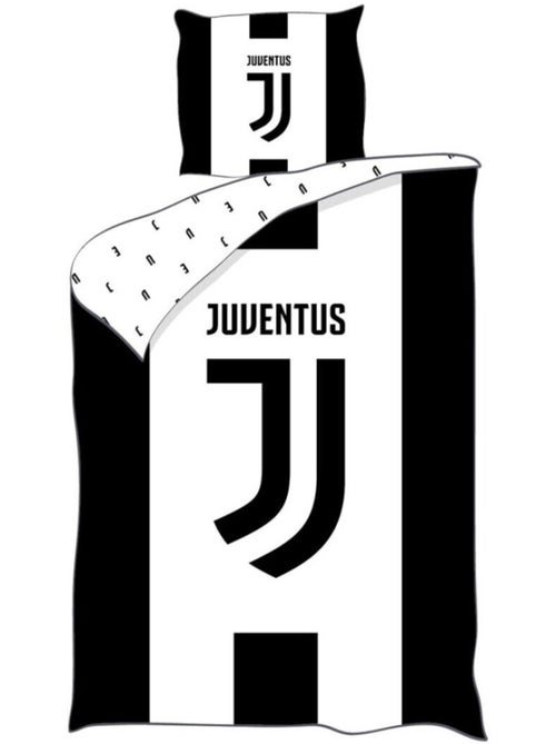 Completo Letto Bambino in Cotone Reversibile Juventus FC - Kiabi Completo Letto Bambino in Cotone Reversibile Juventus FC - Kiabi