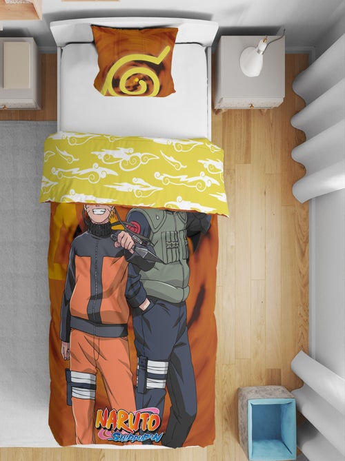 Completo Letto Bambino Naruto, Microfibra Oeko-Tex, Stampa Reversibile, Singolo, KAKASHI - Kiabi Completo Letto Bambino Naruto, Microfibra Oeko-Tex, Stampa Reversibile, Singolo, KAKASHI - Kiabi