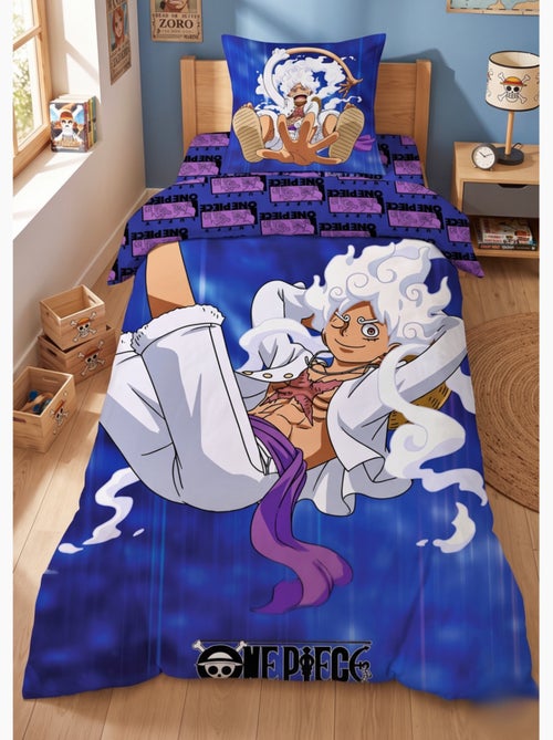 Completo Letto Bambino One Piece, Microfibra Oeko-Tex, Letto 1 posto, LUFFY GEAR - Kiabi Completo Letto Bambino One Piece, Microfibra Oeko-Tex, Letto 1 posto, LUFFY GEAR - Kiabi