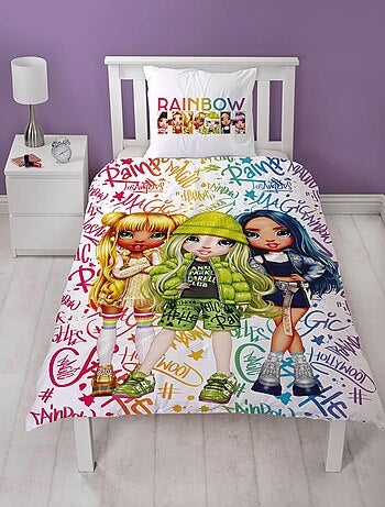 Completo letto bambino Rainbow High Jade, Sunny e Skyler