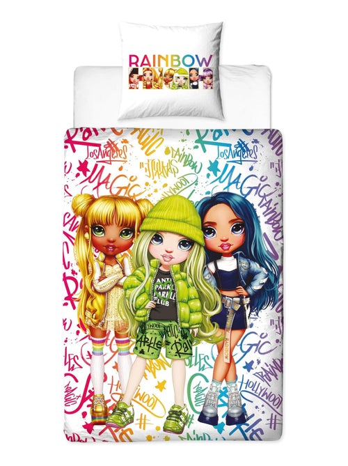 Completo letto bambino Rainbow High Jade, Sunny e Skyler - Kiabi Completo letto bambino Rainbow High Jade, Sunny e Skyler - Kiabi