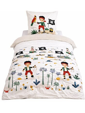 Completo letto bambino reversibile pirata
