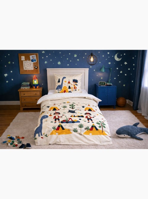 Completo letto bambino reversibile pirata - Kiabi Completo letto bambino reversibile pirata - Kiabi