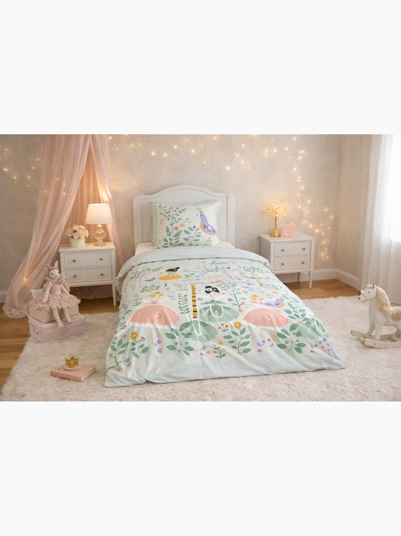 Completo letto bambino reversibile unicorno Rosa - Kiabi