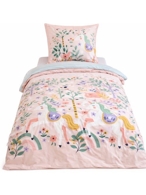 Completo letto bambino reversibile unicorno - Kiabi Completo letto bambino reversibile unicorno - Kiabi