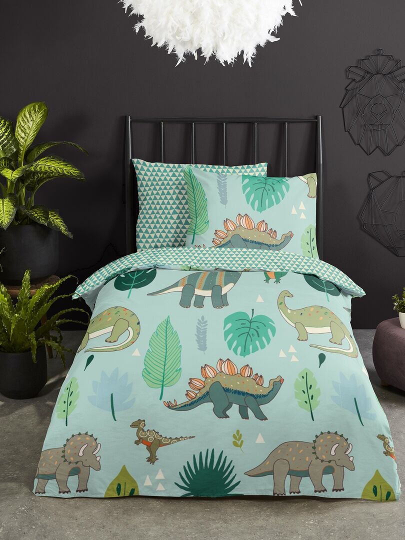 Completo letto bambino verde - Kiabi