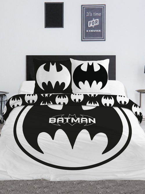 Completo letto \'Batman\' \'DC Comics\' - 2 persone - Kiabi Completo letto \'Batman\' \'DC Comics\' - 2 persone - Kiabi