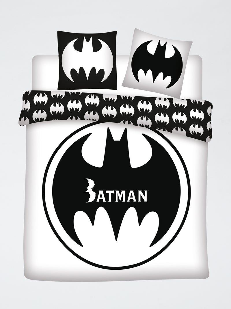 Completo letto \'Batman\' \'DC Comics\' - 2 persone Nero - Kiabi