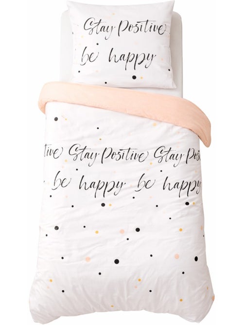 Completo letto Be Happy - Kiabi Completo letto Be Happy - Kiabi
