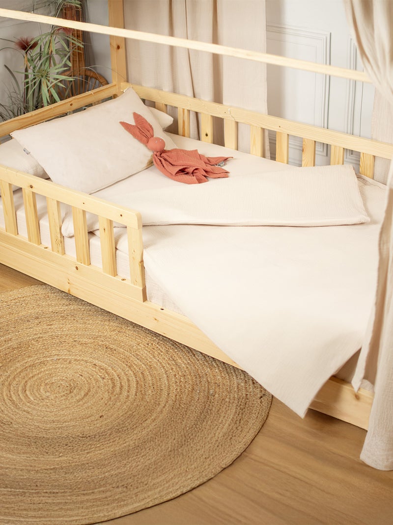 Completo letto bebè garza cotone | sevira kids | sevira kids Beige - Kiabi