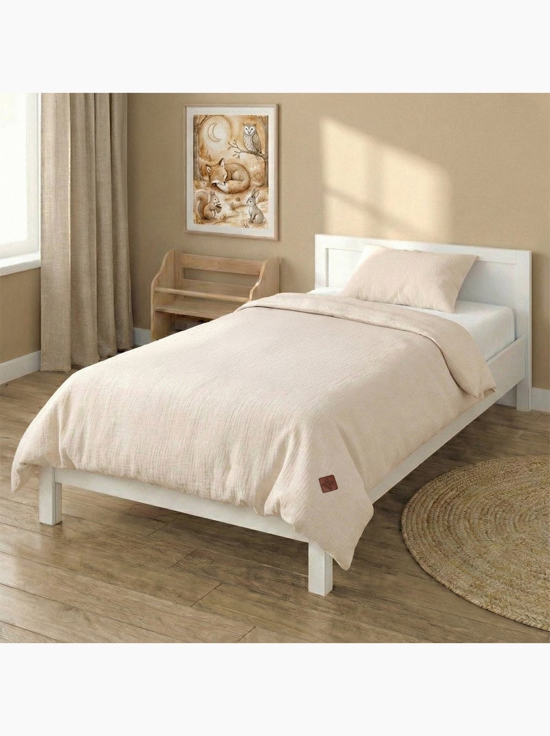 Completo letto bebè garza cotone | sevira kids | sevira kids Beige - Kiabi